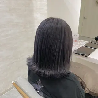 ミディアム カラー 髪質改善&ヘアケア /菊池琉那のヘアスタイル
