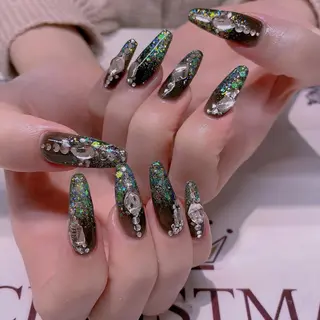 ネイル 長さだし専門店 M2 rikaのネイルデザイン