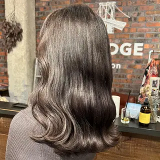 セミロング カラー Rino kanayama所属・Rino 金山 / 宮澤 萌のヘアスタイル