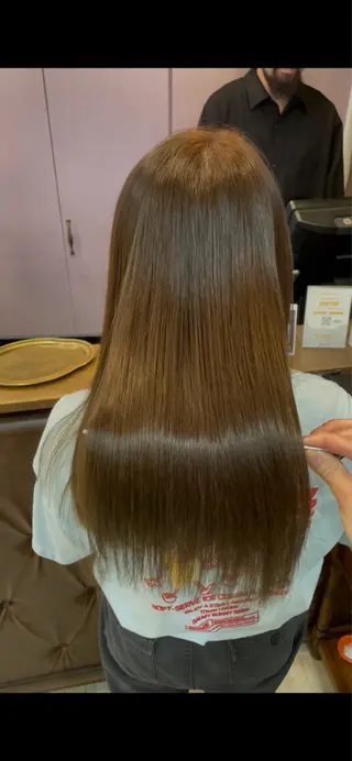 ロング gite KOHOKU所属・髪質改善レイヤー/ 雨のヘアスタイル