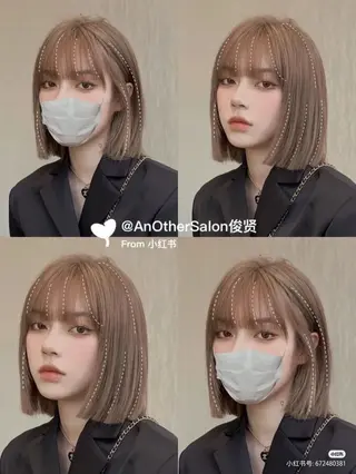 ミディアム カラー パーマ 🌺tsugumiのヘアスタイル