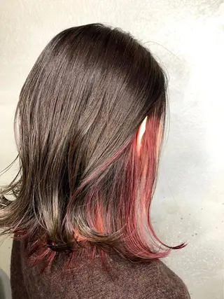 カラー haruka 遥歌のヘアスタイル