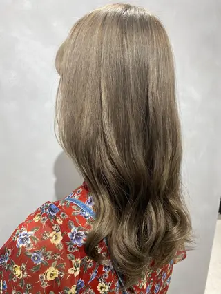 カラー 髪質改善/縮毛矯正 レイヤー/松川匠のヘアスタイル