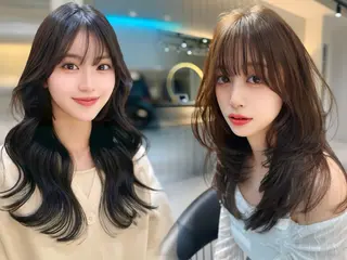 ロング カラー ブリなしWカラー✨️ 髪質改善【タケル】のヘアスタイル