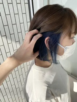 ショート カラー GARDENes緑井店所属・杉田 健太のヘアスタイル