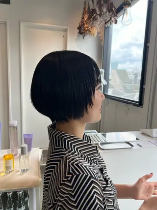 ショート loka所属・山本 晶大のヘアスタイル