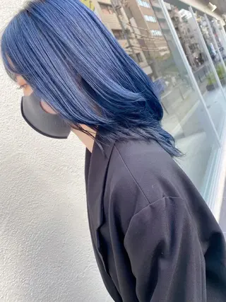 ミディアム カラー 美髪カラー専門 ルイス奈良のヘアスタイル