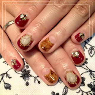 ネイル ＦreeDoＭ   Design所属・W KUMIのネイルデザイン