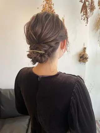 ミディアム ヘアアレンジ m ā l o.🌷 サカモトマイコのヘアスタイル
