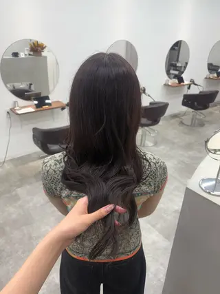 ロング カラー sii.北千住所属・外舘 花蓮のヘアスタイル
