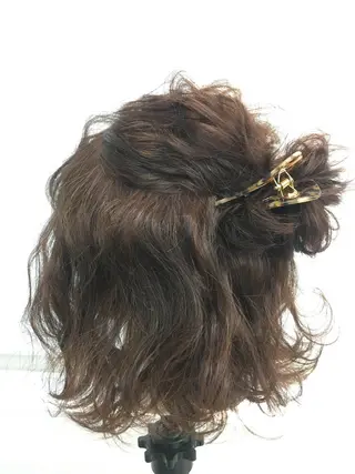 ミディアム セミロング ロング カラー ヘアアレンジ ✨🌿大人可愛い愛さ れhair🌿✨松本のヘアスタイル