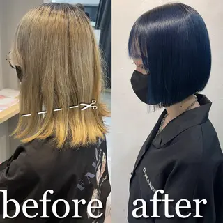 ショート StellA所属・アートディレクター ワダヒサノリのヘアスタイル