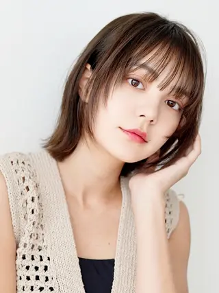 ミディアム カラー 銀座《髪質改善》 垢抜け✨布施拓也のヘアスタイル