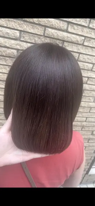 ミディアム カラー BEBE所属・ご新規様限定 透明感カラーKANAのヘアスタイル