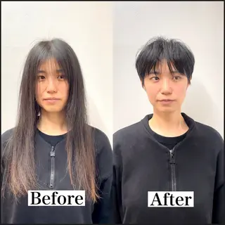 ショート カラー 表参道【髪質改善】 宮嶋勇太のヘアスタイル