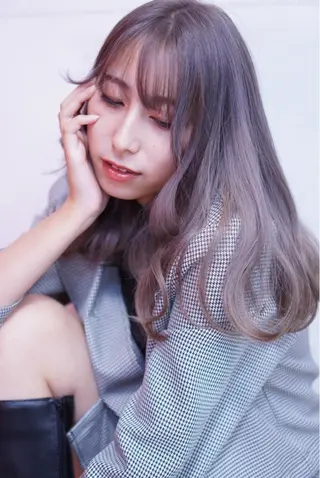 セミロング カラー デザインカラー髪質 改善Lilithのその他イメージ