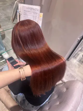 ロング カラー 🤍ふんわりアイドル カラー🎀Rio🪽のヘアスタイル