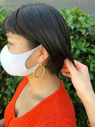 ショート 韓国風ヘア♡ runaのヘアスタイル