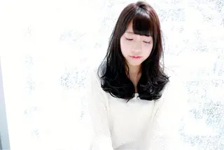 ミディアム セミロング Re:ta Hair 飯田淳平のヘアスタイル