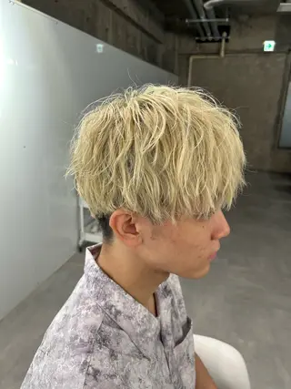 ミディアム カラー 【メンズ特化】 kanameのヘアスタイル