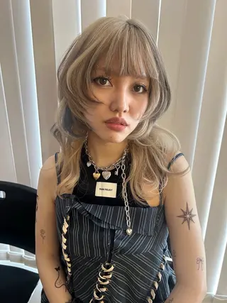 ロング カラー Haru/THREE …by velvetのヘアスタイル