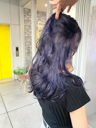 ロング No1韓国風レイヤー &カチモリ✨ /サキのヘアスタイル