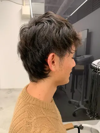 ショート 透明感/オリーブ/ グレージュ/YUKAのヘアスタイル