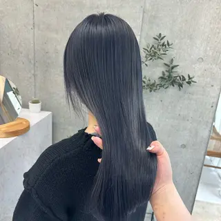 セミロング LOE所属・LOE Yuuka/42🩵のヘアスタイル