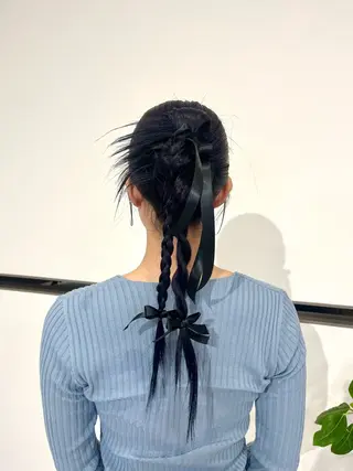 ヘアアレンジ amoretto 天文館店🎀ひなのヘアスタイル