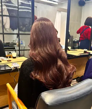 ロング カラー 韓国×髪質改善カラー 💎hinaのヘアスタイル