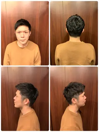 ショート メンズ 高橋 大輔のヘアスタイル