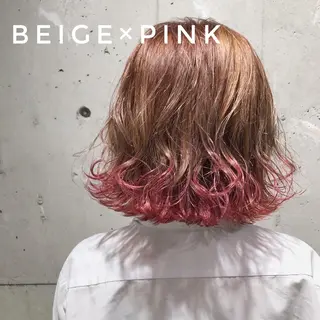 ショート カラー YU-KA ✂︎ROSSOのヘアスタイル