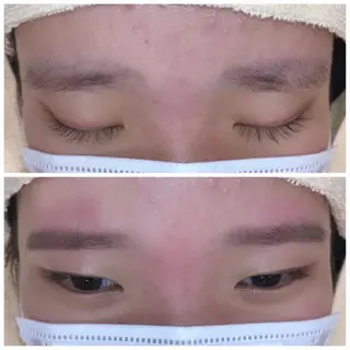 メンズ マツエク・マツパ 曲がる縮毛矯正 LIBER 　岩名のヘアスタイル