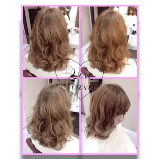 カラー 韓国ヘア得意❤︎森澤 悠佳のヘアスタイル