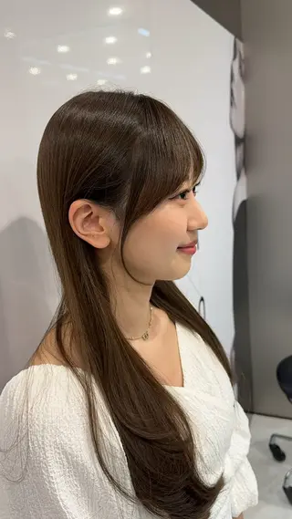 ロング 髪質改善VALETTE福岡天神所属・髪質改善/レイヤー /韓国ヘアNOBUのヘアスタイル