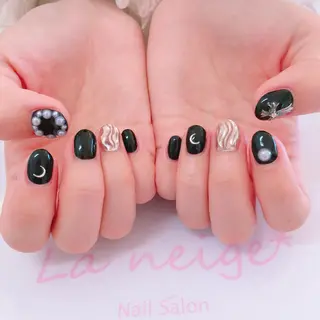 ネイル La neige* yuki 🐩🌙のネイルデザイン