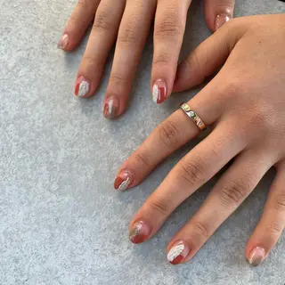 ネイル 🤎Two ERI🤎のネイルデザイン