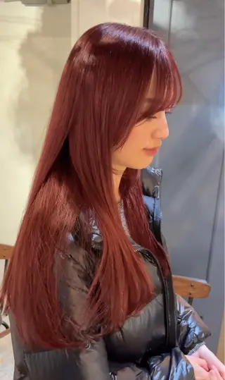 ロング カラー HOMIE TOKYO所属・sora / 渋谷 / ハイトーンのヘアスタイル