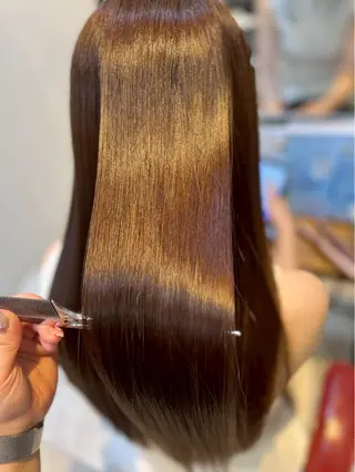 ロング カラー wakana／ メンズカット／カラーのヘアスタイル