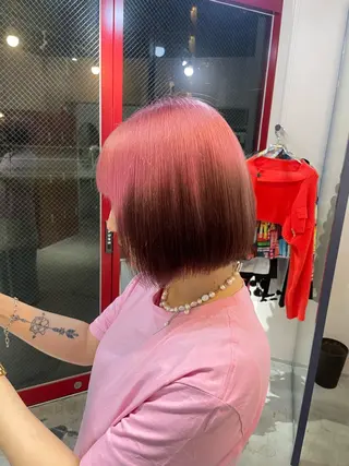 ショート カラー ハイトーン/メンズ/ デザイン/梅田/ミユのヘアスタイル