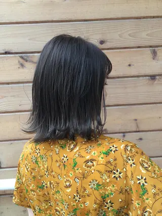 ミディアム カラー tipi 香椎・千早のヘアスタイル