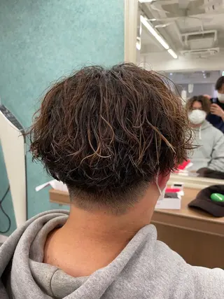パーマ メンズ 【メンズ特化】 池田大成✂︎のヘアスタイル