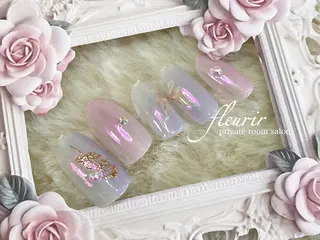 ネイル フルリール 【プライベートサロンのネイルデザイン