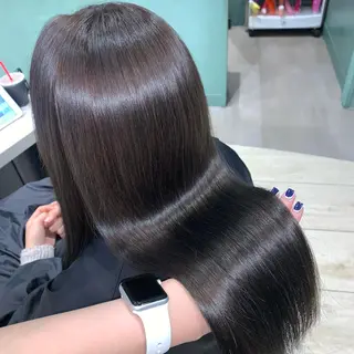 ロング カラー 💎銀座.大人可愛い 🩶上品ヘア💎のヘアスタイル