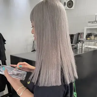 ロング カラー 原宿 艶カラー🫧 ちり🍎のヘアスタイル