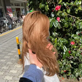 セミロング ワンホンヘア ケラチン/Kaitoのヘアスタイル