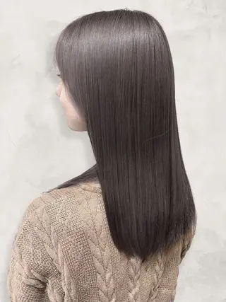 ミディアム カラー 佐々木 和樹のヘアスタイル