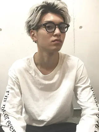 メンズ ショート、ボブ特化 長島智彦のヘアスタイル