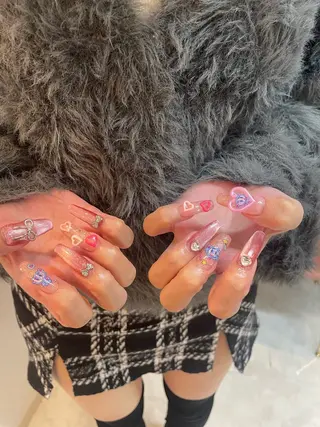 ネイル 束感まつ毛/ネイル/ LED♥KIRARAのマツエク・マツパデザイン