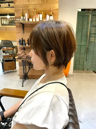 ショート 應後 健一のヘアスタイル